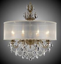  CH6542-O-01G-PI-PG - 8 Light Llydia Chandelier